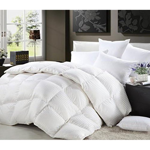 ASDRFYU Queen Size Luxurious 1000 Thread Count Siberian Goose Down
