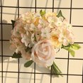 ASDYO Artificial Silk Fake Flowers Peony Floral Wedding Bouquet Bridal