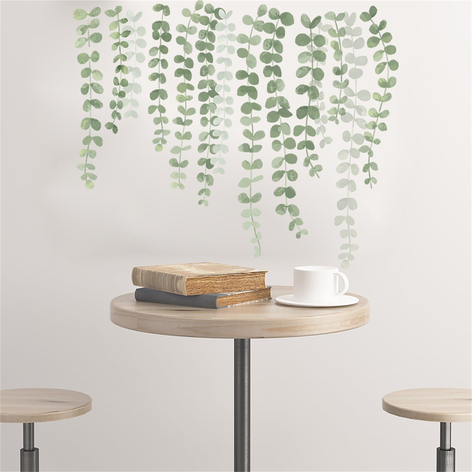 ASDYO Green Plant Sticker Wall Sticker Removable Art Mural Party Decal