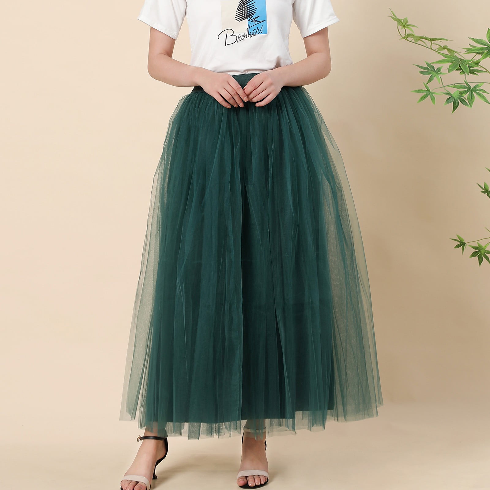 Tulle full midi skirt new arrivals