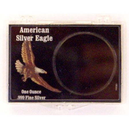 ASE Black Eagle - Color 2X3 Coin Snap Lock Holders