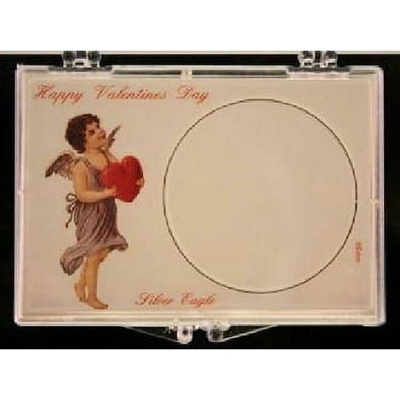 ASE Happy Valentines Day 2X3 Coin Snap Lock Holders