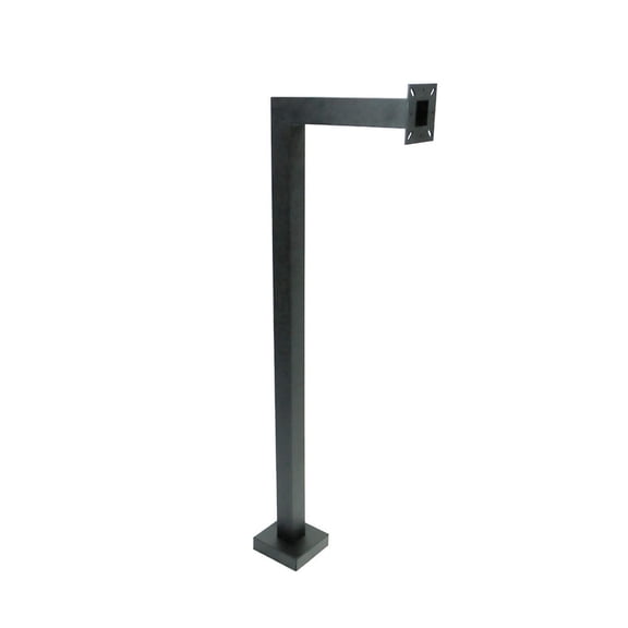 ASE 42-Inch Universal Keypad Mounting Post, Aluminum Pedestal