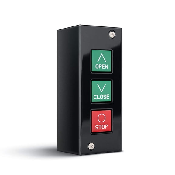 ASE Metal Enclosure Three Button Station for Access Control | FAS-PBU-3