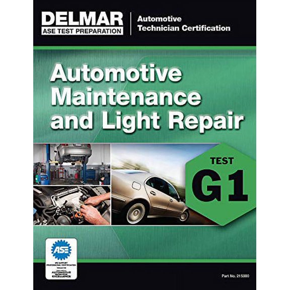 Pre-Owned ASE Technician Test Preparation Automotive Maintenance and Light Repair (G1) (Delmar Ase Test Preparataion: Automotive Technician Certification) Paperback