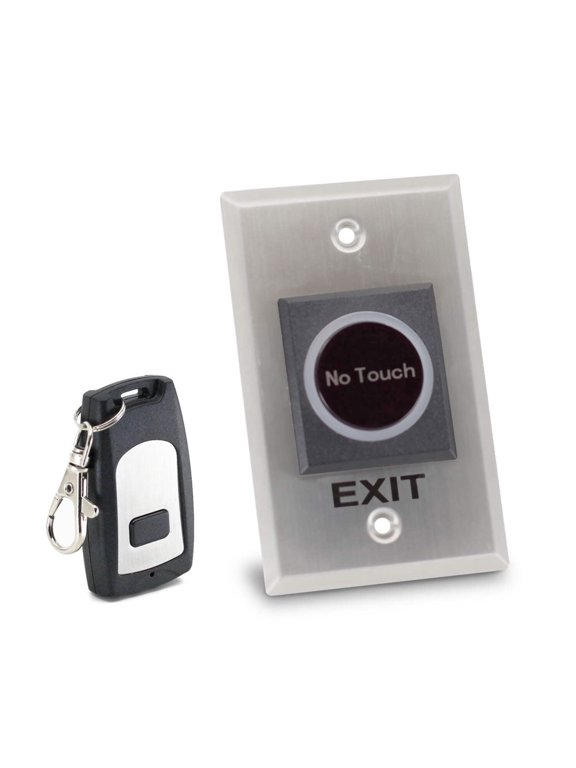 ASE Touchless Exit Button with Receiver and Remote | FAS-TLEBR