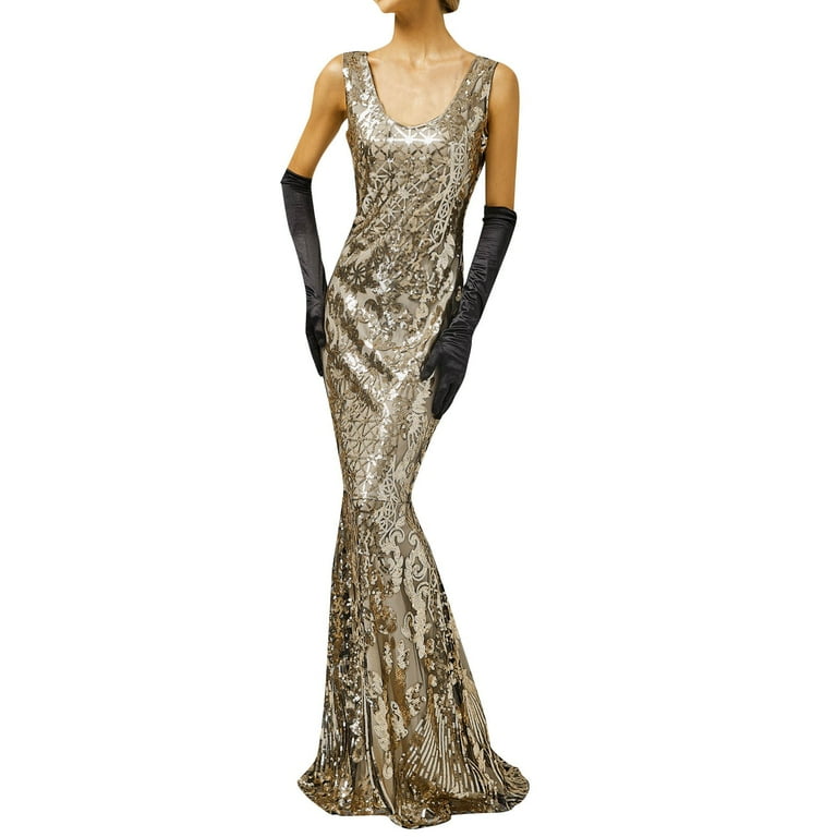 Vintage theme dinner dress hot sale