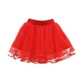 thumbnail image 1 of ASEIDFNSA Girls Summer Mesh Tutu Skirt with Beaded Detail and Elastic Waist for Party 7-8 Years, 1 of 3