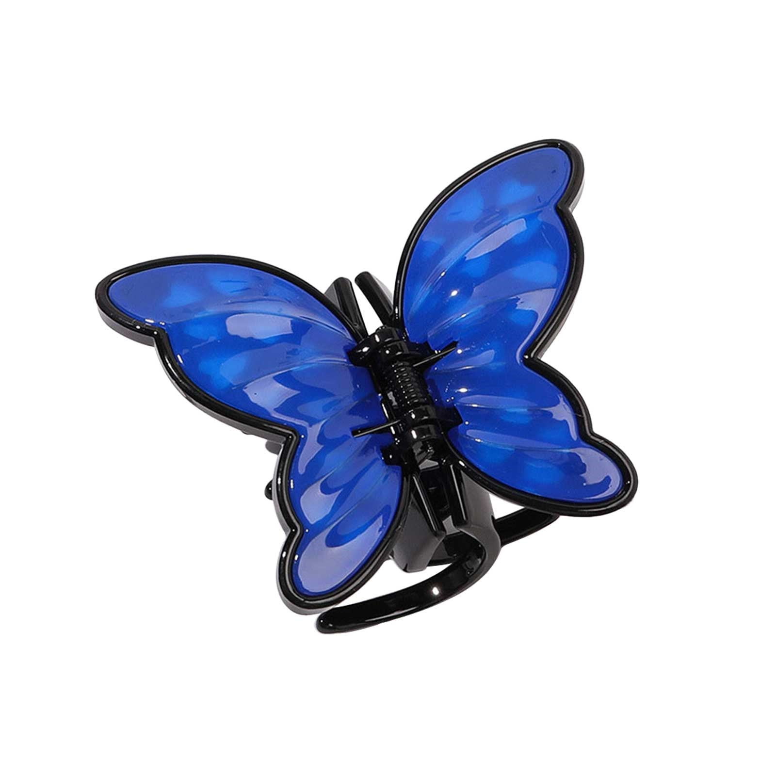 ASEIDFNSA Kids Barrettes for Hair No Slip Barrettes for Fine Hair Butterfly Clip for Women Butterfly Hair Clips for Girls Butterflies Clips for Thick Hair Matte Cute Hair Claws Butterfly Hair Accesso