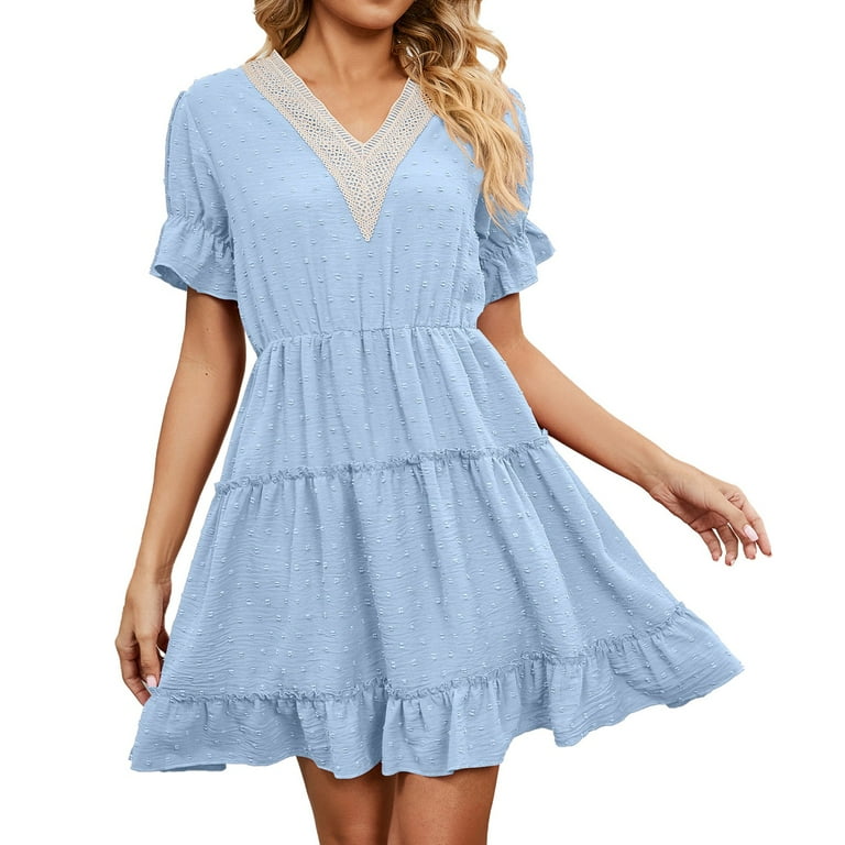 Cotton knit summer new arrivals dresses