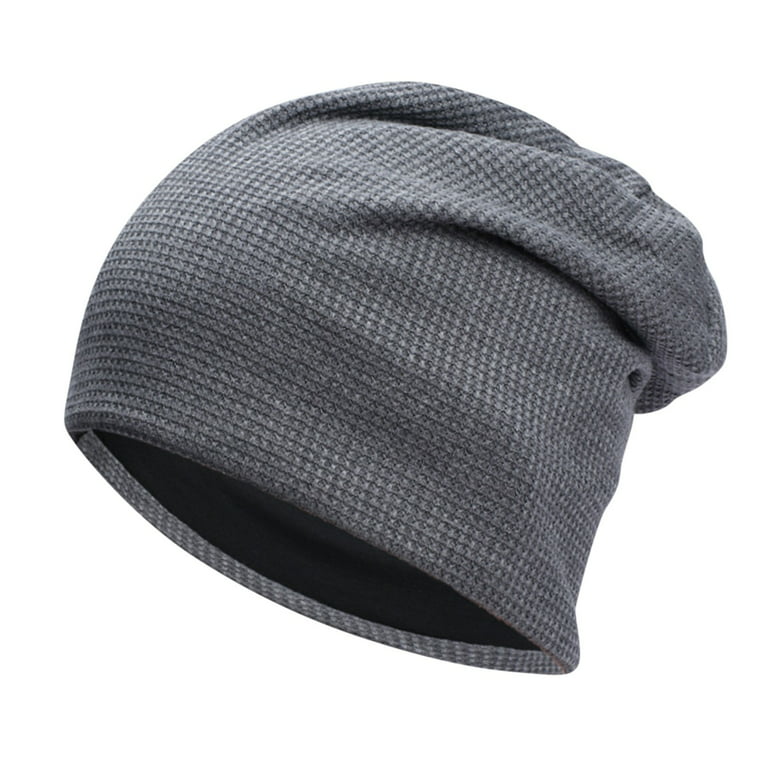 ASEIDFNSA Men Hats And Capss Blank Hats Velvet Hat Plus Knitted All- Pile  Hedging Caps Cold Hat Hat Confinement Warm Baseball Capss