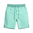 thumbnail image 1 of ASEIDFNSA Mens Quick Dry Shorts Solid Running Workout Shorts Outdoor Summer Shorts with Pockets, 1 of 4