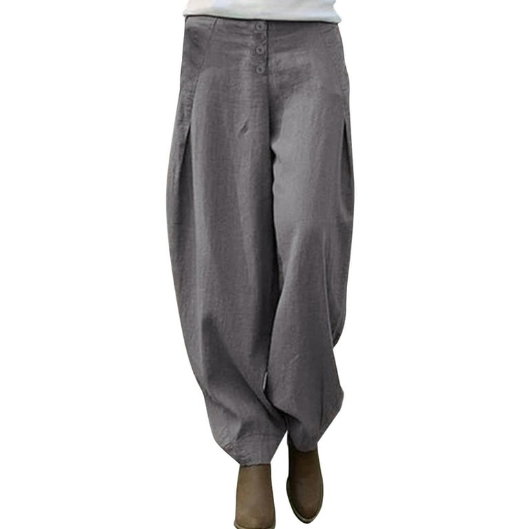 ASEIDFNSA Elastic Waist Dress Pants for Women Women Casual Pants