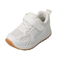 thumbnail image 1 of ASEIDFNSA Toddler Boys Shoes Non Slip Lightweight Breathable Athletic Strap Sneakers for Outdoors White 8, 1 of 3