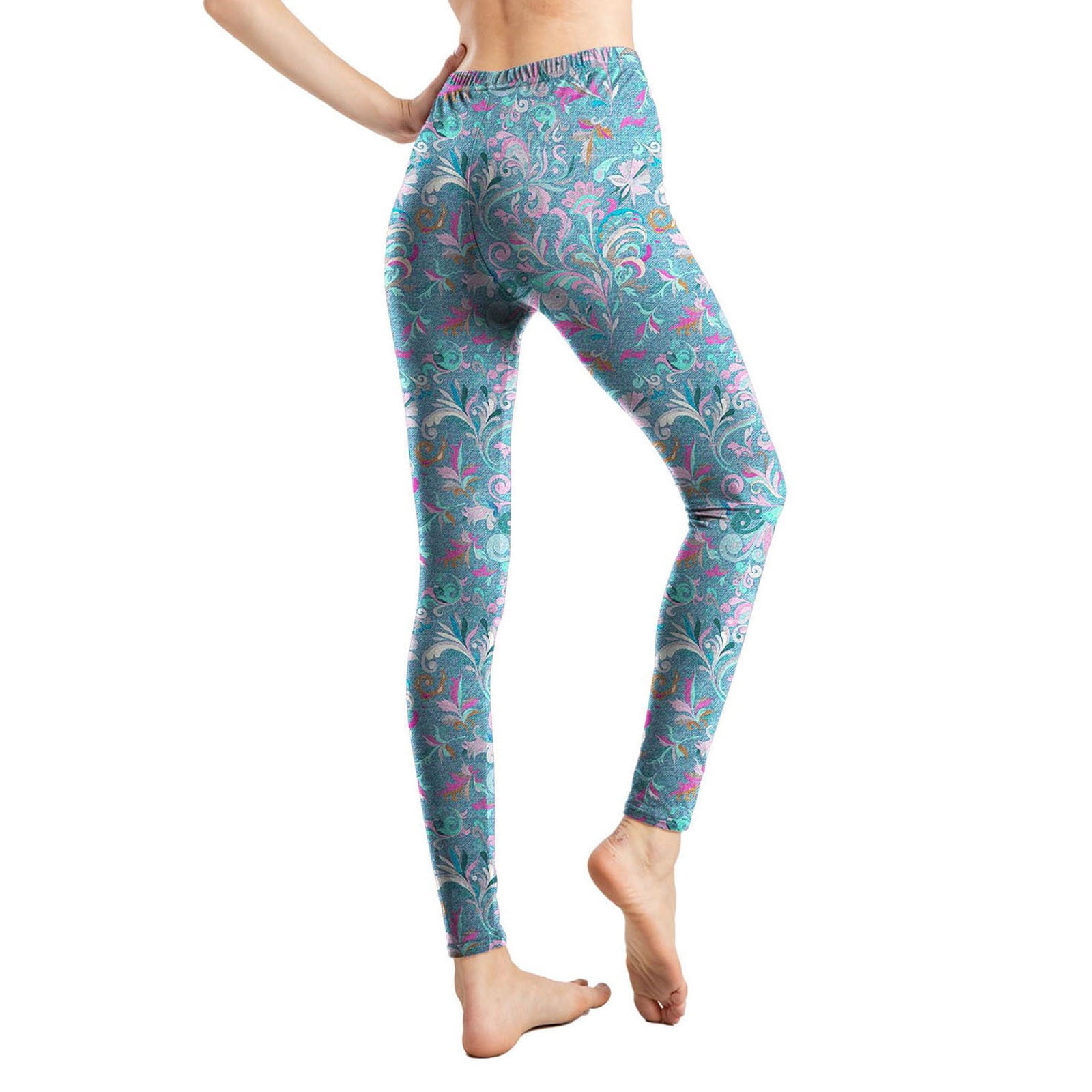 ASEIDFNSA Women'S Lined Leggings 80S Leggings Women Casual High Waist