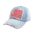 thumbnail image 1 of ASFGIMUJ Baseball Hats For Womens Sun Star Embroidery Cotton Caps Trucker Adjustable, 1 of 4