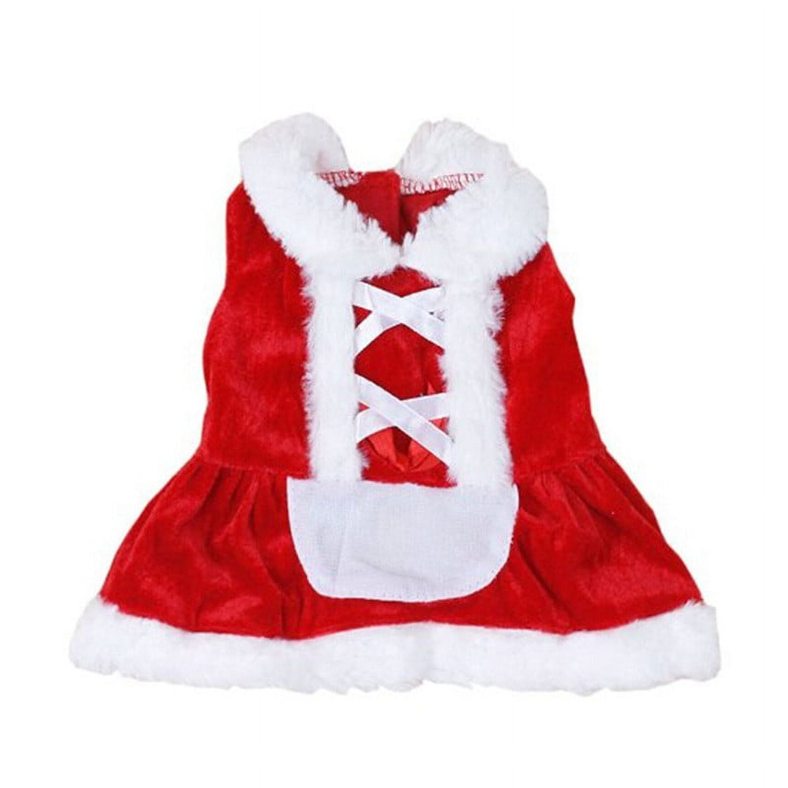 ASFGIMUJ Dog Clothes M Doggy Apparel Dog Santa Design Clothing Pet Christmas Clothes Pet Clothes