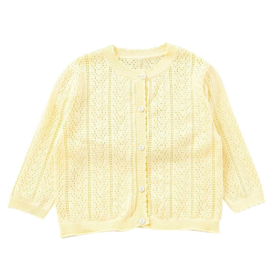 ASFGIMUJ Girls Jacket Summer Autumn Kids Collar Jacket Coats Winter Coats For Girls Yellow 7 Years-8 Years