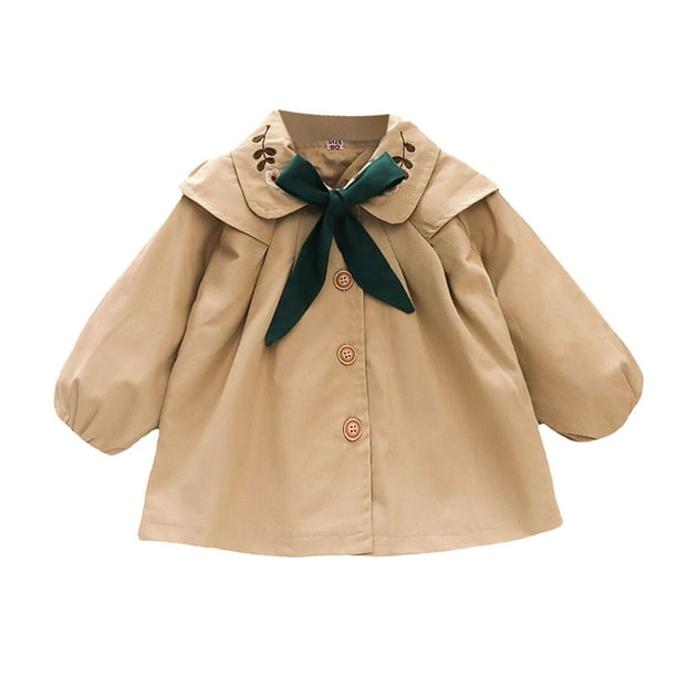 ASFGIMUJ Girls Winter Jacket Child Kids Baby Patchwork Rain Jacket Winter Coats Outer Outfits Clothes Girls Winter Coat Khaki 18 Months 24 Months Walmart Business Supplies