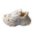 thumbnail image 1 of ASFGIMUJ Kids Sneakers Boys Girls Winter Turn Buckle Lightweight Breathable Running Shoes Fashion Outdoor Shoes Warm,Size 11 Years-11.5 Years, 1 of 5