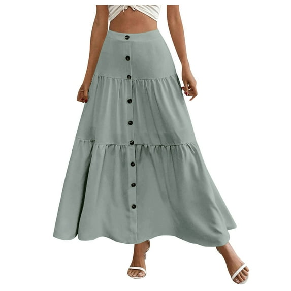 ASFGIMUJ Ladies Half Skirt High Waist Half Skirt Skirt Corduroy Wrap Single Slim Fit Solid Skirt