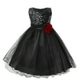 thumbnail image 1 of ASFGIMUJ Little Girls Dresses Spring Summer Print Sleeveless Princess Dress Party Clothing Pageant Dresses For Girls,Size 3 Years—4 Years, 1 of 3