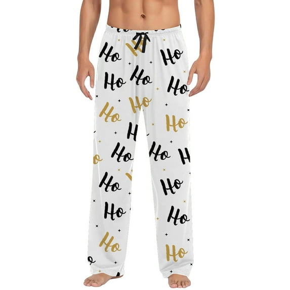ASFGIMUJ Mens Christmas Pajama Pants Sleepwear Lounge Pajama Bottoms Christmas Casual Pants With Drawstring And Pockets