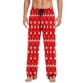 thumbnail image 1 of ASFGIMUJ Mens Sweatpants Christmas Casual Pants Pajama Pants With Drawstring And Pockets Christmas Gift Red XXL, 1 of 5