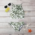 thumbnail image 1 of ASFGIMUJ Swimsuits For Girls Teens Beach Sport Bikini Sets Outfits Swimwear Summer Girls Bathing Suit,2 Piece,Size 13-14Y, 1 of 4