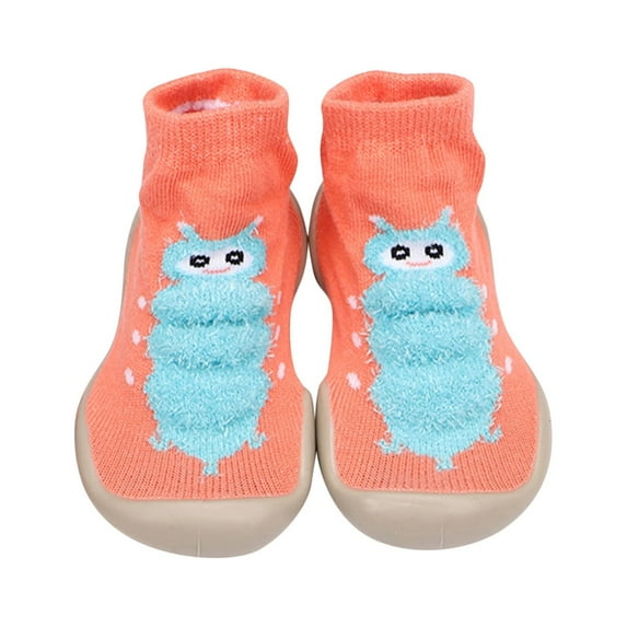 ASFGIMUJ Toddler Baby Caterpillar Non-slip First Walkers Baby Elastic Socks Shoes