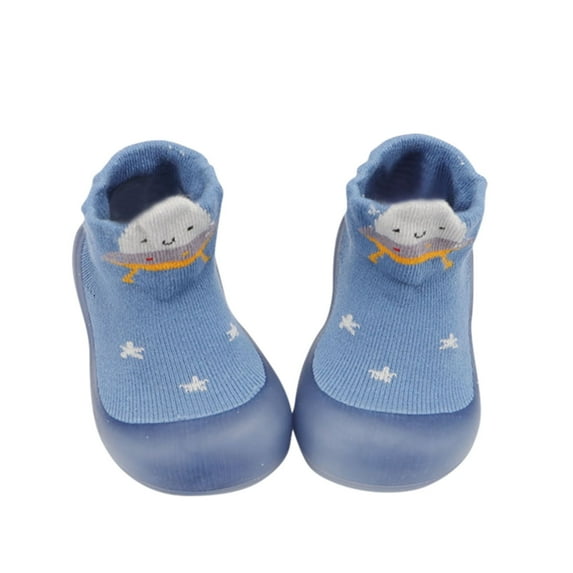 ASFGIMUJ Toddler Indoor Animals Cute First Walkers Casual Baby Elastic Socks Shoes