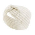 thumbnail image 1 of ASFGIMUJ Women Knitted Headband Stylish Warm Knitted Headband In Solid Color, 1 of 3
