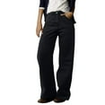 thumbnail image 1 of ASFGIMUJ Women Vintage Fashion Trousers Casual Straight Leg Wide Leg Jeans Denizen Boot Cut Jean Stretcher for Women Denim Short Jean Anorak Jacket Womens Jean Skirts, 1 of 6