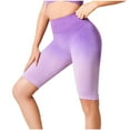 thumbnail image 1 of ASFGIMUJ Women's New Tie-Dye Seamless Yoga Wear Sports Yoga Shorts Casual Yoga Fashion Pants, 1 of 6