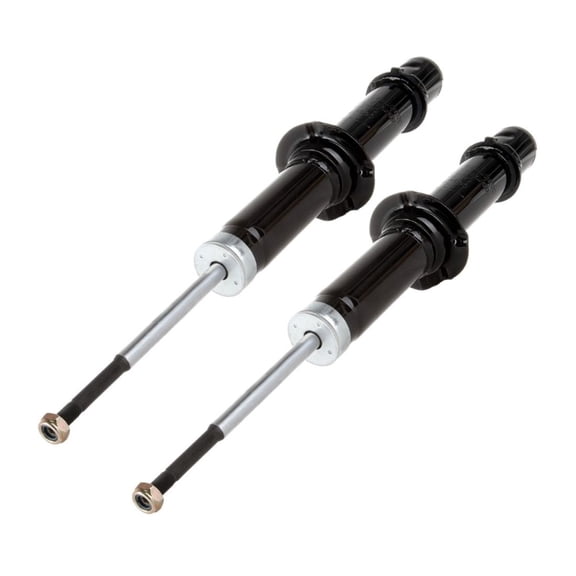 ASFIT-Autoparts 1 Pair Front Left Right Side Struts Shocks Steel for Honda for CR-V 2.0L 1997-2001 Mounting Hardware Double Pipe-Shock Absorber System Gloss Black 341260