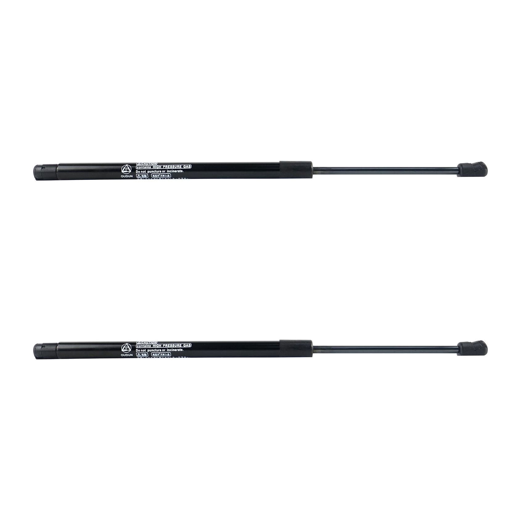 ASFIT-Autoparts 1 Pair Hood Bonnet Lift Supports Front Side Gas Charged Shock Struts Spring Rod Arms Black Steel for Excursion for F250/F350/F450/F550 SuperDuty
