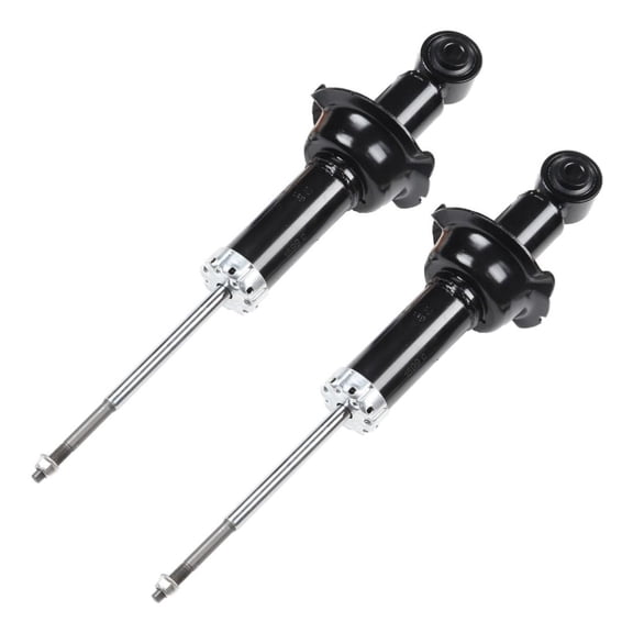 ASFIT-Autoparts 1 Pair Rear Left Right Side Struts Shocks Steel for Honda for CR-V 2.4L 2007-2008 2010-2011 Mounting Hardware Double Pipe-Shock Absorber System Gloss Black 341492