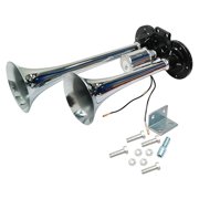 ASFIT-Autoparts 1000DB 12V Dual Trumpets Super Loud Car Electric Horn for Truck Boat Train Speaker