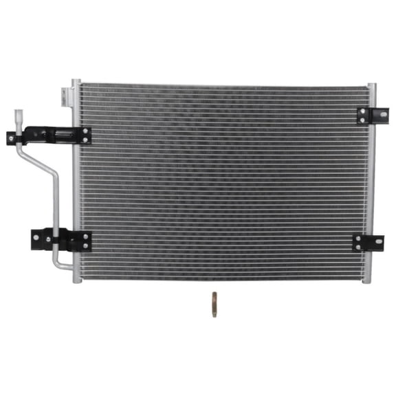 ASFIT-Autoparts 1pc A/C Air Conditioning AC Air Conditioning Condenser Front Side Parallel Flow Aluminum Silver for Dodge for Ram 2500/3500 5.9L 1998-2002 25.2In-Core Height AC4983 55055825AB