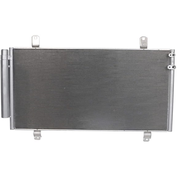 ASFIT-Autoparts 1pc A/C Air Conditioning AC Air Conditioning Condenser Front Side Parallel Flow Aluminum Silver for Lexus for ES350 2013-2018,for Toyota for Avalon 2013-2018 for Camry 2012-2017
