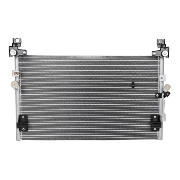 ASFIT-Autoparts 1pc A/C Air Conditioning AC Air Conditioning Condenser Front Side Parallel Flow Aluminum Silver for Toyota for Tacoma 2.4L/2.7L/3.4L 1998-2004 23.23In-Core Height 884600490 8846004090
