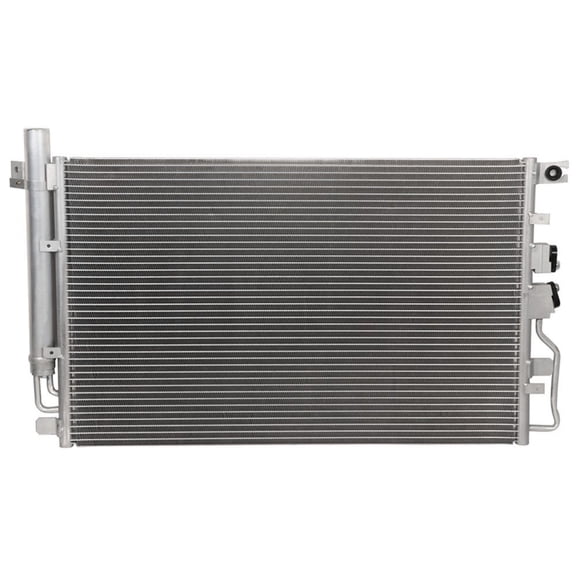 ASFIT-Autoparts 1pc A/C Air Conditioning AC Condenser Front Side Parallel Flow Aluminum Silver for Chevy for Equinox 2010-2015,for GMC for Terrain 2010-2016,for Suzuki for XL-7 2007-2009