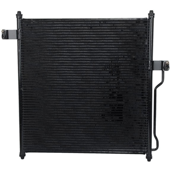 ASFIT-Autoparts 1pc A/C Air Conditioning AC Condenser Front Side Parallel Flow Aluminum Silver for Ford for Explorer 4.0L 1997-2003 for Ranger 4.0L 2000-2011 20.91In-Core Height AC4821 F77HBF