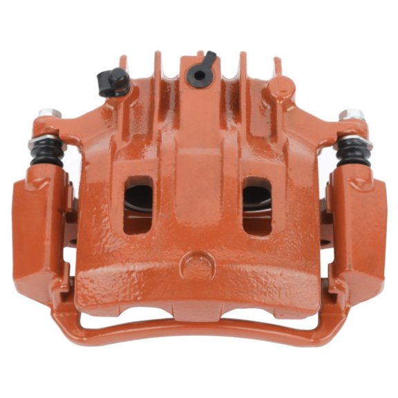 ASFIT-Autoparts 1pc Disc Brake Caliper Rear Left Driver Side Metal Phenolic for Ford for Excursion 2000-2005 for F250 SuperDuty 2000-2004 for F350 SuperDuty 2000-2004 3/8*24-Bleeder Thread Size Red