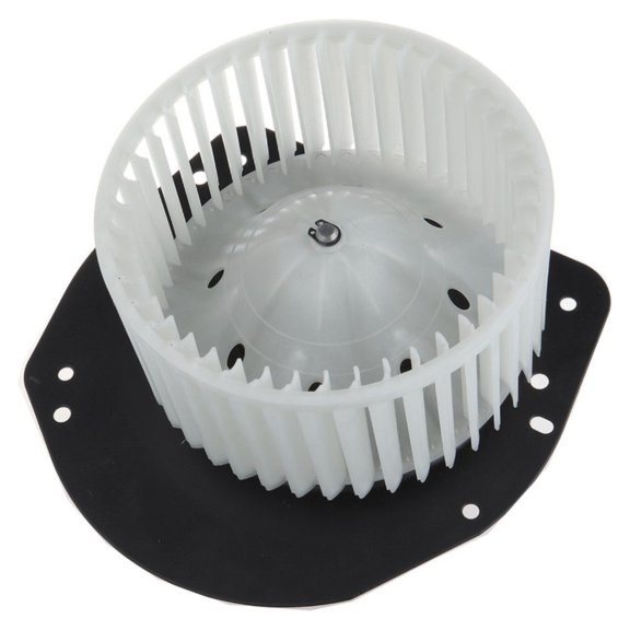 ASFIT-Autoparts 1pc HVAC Heater Air Conditioning Blower Motor Assembly Front Right Passenger Side ABS Plastic Black White with Fan Cage Wheel Truck for Lincoln,for Ford Single Speed-Speeds