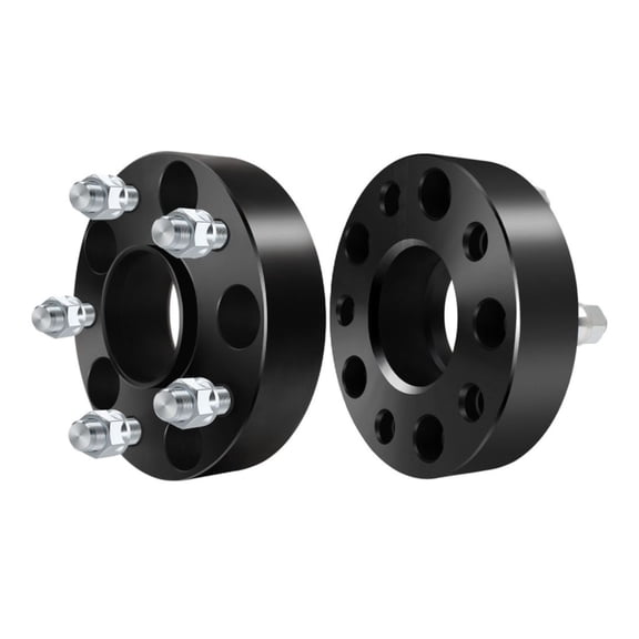 ASFIT-Autoparts 2X 1.5" " Hubcentric Wheel Spacers for Jeep for Commander 2006-2010 for Grand Cherokee 1999-2010 for Wrangler 2007-2017 Jk Black 2pcs Front Rear Left Right 71.5mm-Inside Diameter