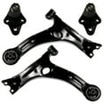 thumbnail image 1 of ASFIT-Autoparts 2pcs Control Arms Assembly Right Passenger Left Driver Rearward Forward Front Lower Side with Ball Joints Alloy Steel Coated for Matrix for Corolla for Celica for Vibe K640361 K640360, 1 of 5