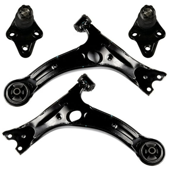 ASFIT-Autoparts 2pcs Control Arms Assembly Right Passenger Left Driver Rearward Forward Front Lower Side with Ball Joints Alloy Steel Coated for Matrix for Corolla for Celica for Vibe K640361 K640360