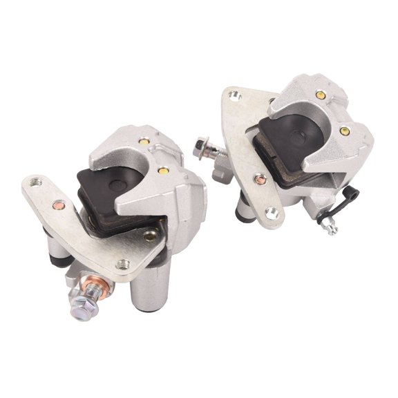 ASFIT-Autoparts 2pcs Disc Brake Caliper Set Front Left Driver and Right Passenger Side Painted Surface The Surface Is Weatherproof Coated With Iron Support A0374A0001
