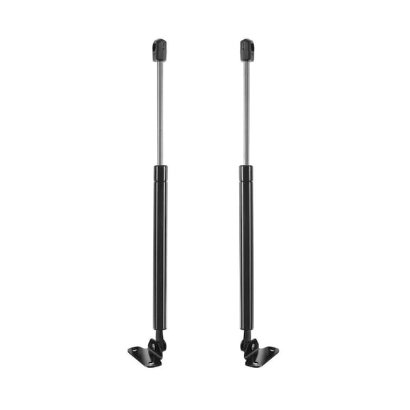 ASFIT-Autoparts 2pcs Hood Lift Supports Front Side Shock Struts Black Steel for Honda for Accord 2003-2007 11.06"-Compressed Length with Bracket-Body Connection(Mm) Dohc,Sohc-Engine 8196118 014224